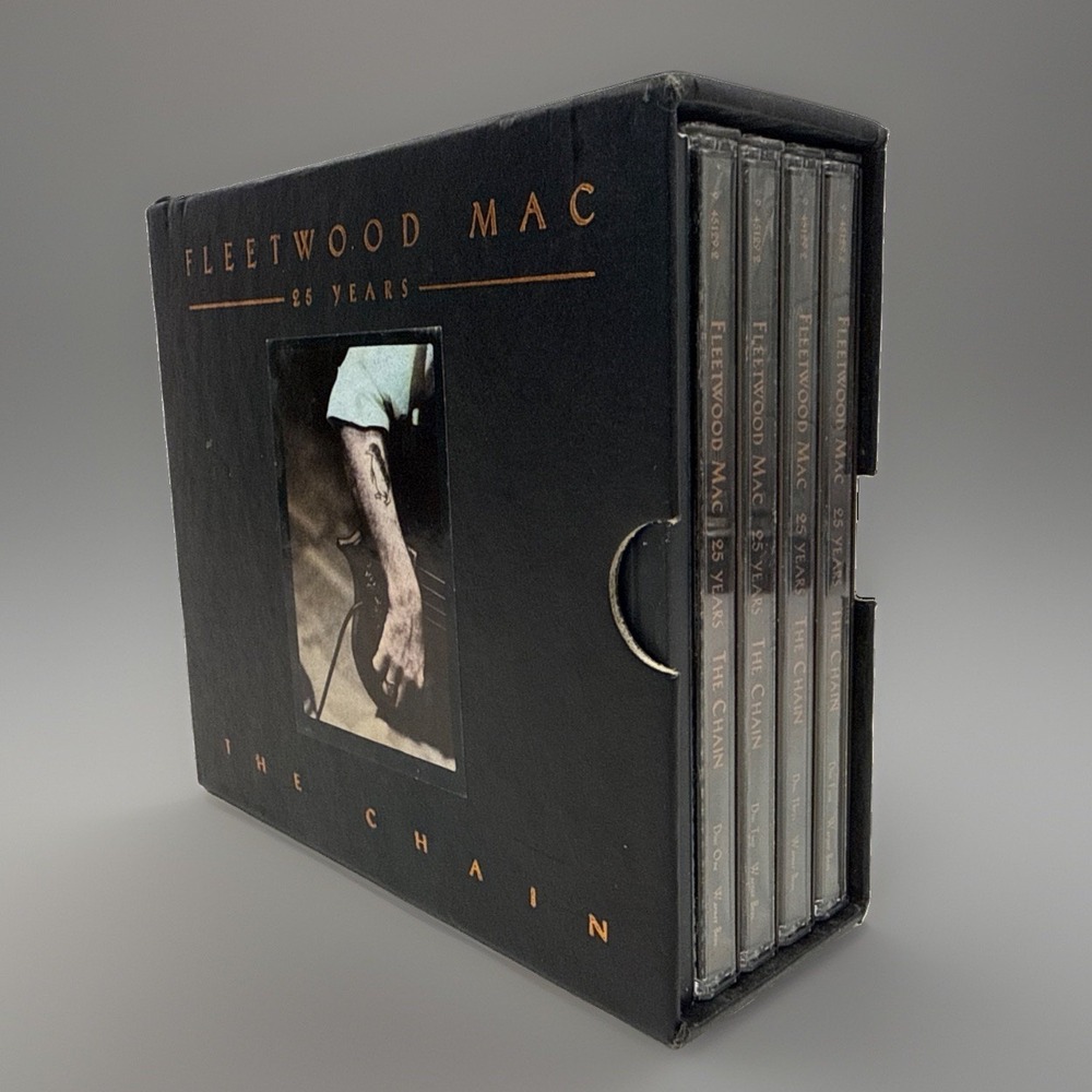 Fleetwood Mac - 25 Years - The Chain CD 4 Disc Box Set - Fast Shipping! Tested